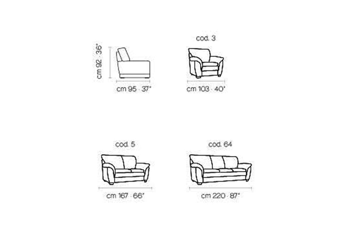 dorico dimensions